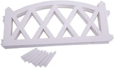 CenYC  Garden Plastic Fence Pickets Indoor Outdoor Protective Guard Edging Decor